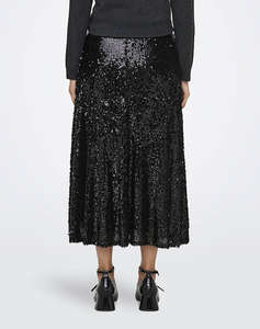 ONLY ONLCARIN SEQUINS A-SHAPE SKIRT WVN