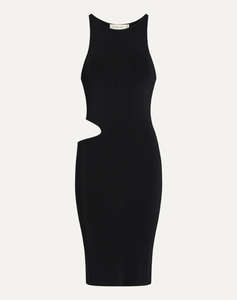 CALVIN KLEIN CUT OUT DETAIL SWEATER DRESS