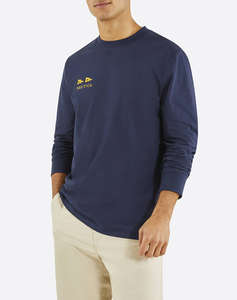 NAUTICA БЛУЗА T-SHIRT MM Argus LS T-Shirt