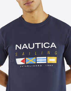 NAUTICA БЛУЗА T-SHIRT ΚΜ Hastings T-Shirt