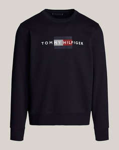 TOMMY HILFIGER HILFIGER FLAG EMBRO SWEATSHIRT