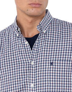 THE BOSTONIANS РИЗА CHESTER TWILL REGULAR FIT MiniCheck TWILL Button-down Regular FIT