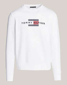 TOMMY HILFIGER HILFIGER FLAG EMBRO SWEATSHIRT