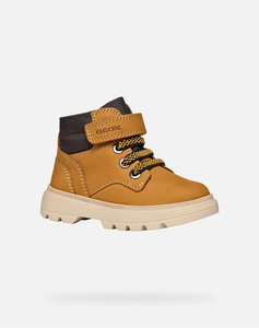 GEOX B KIDDARTAH B - NUBUCK+NYLON