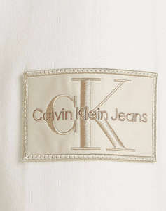 CALVIN KLEIN BADGE CREW NECK