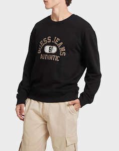 GUESS JEANS GJ CN REG GJ AUTHENT MENS SWEATSHIRTS