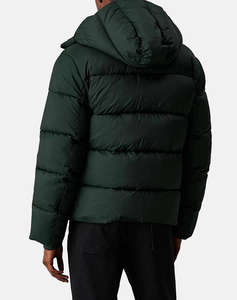 CALVIN KLEIN HOODED QUILT PUFFER MW