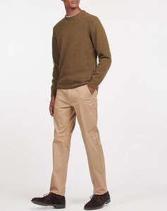 BARBOUR ESSENTIAL PATCH CREW NECK SWEATER ПУЛОВЕР