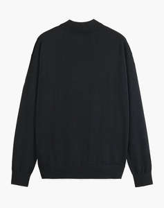 SCOTCH&SODA CORE - DROPPED SHOULDER MOCK NECK PULLOVER