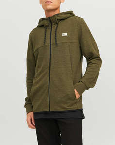 JACK&JONES JCOAIR SWEAT ZIP HOOD NOOS.