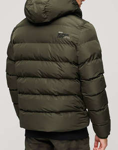 SUPERDRY D2 SDCD HOODED SPORTS PUFFER JACKET МЪЖКО ЯКЕ