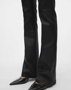 VERO MODA VMFLASH MR FLARED COATED PANTS NOOS