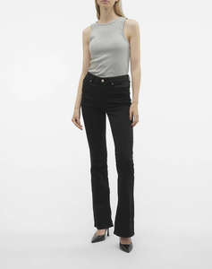 VERO MODA VMFLASH MR FLARED JEANS LI140 GA NOOS