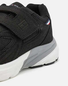 TOMMY HILFIGER LOW CUT LACE-UP/VELCRO SNEAKER