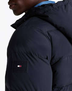 TOMMY HILFIGER DOWN HOODED PUFFER JACKET