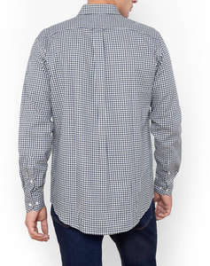 THE BOSTONIANS РИЗА CHESTER REGULAR FIT MiniCheck FLANNEL Buttondown Regular FIT