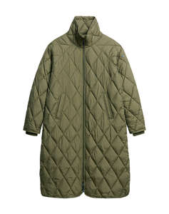 SUPERDRY D3 BOUT SUPERLONG QUILT LINER JKT WOMENS JACKET