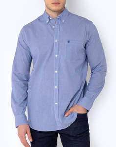 THE BOSTONIANS РИЗА CHESTER ПОПЛИН REGULAR FIT MiniCheck POPLIN Button-down Regular FIT