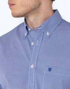 THE BOSTONIANS РИЗА CHESTER ПОПЛИН REGULAR FIT MiniCheck POPLIN Button-down Regular FIT