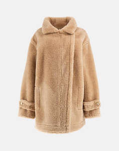 GUESS LS ELISABETTA SHEARLING COAT ДАМСКО ПАЛТО