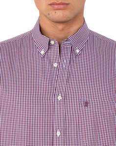 THE BOSTONIANS РИЗА CHESTER ПОПЛИН REGULAR FIT MiniCheck POPLIN Button-down Regular FIT