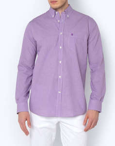 THE BOSTONIANS РИЗА CHESTER ПОПЛИН REGULAR FIT MiniCheck POPLIN Button-down Regular Fit