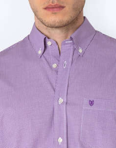 THE BOSTONIANS РИЗА CHESTER ПОПЛИН REGULAR FIT MiniCheck POPLIN Button-down Regular Fit