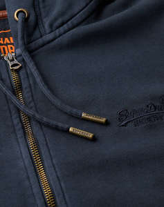 SUPERDRY D2 OVIN ESSENTIAL LOGO WASHED ZIPHOOD МЪЖКИ СУИТШЪР