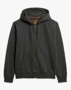 SUPERDRY D2 OVIN ESSENTIAL LOGO WASHED ZIPHOOD МЪЖКИ СУИТШЪР