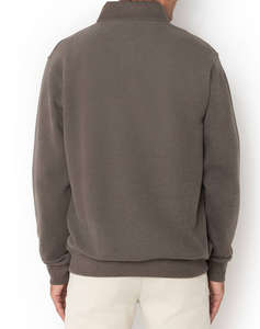 THE BOSTONIANS COTTON SWEATSHIRT HALF ZIP REGULAR FIT