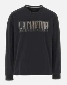 LA MARTINA БЛУЗА T-SHIRT MMMAN S/S T-SHIRT JERSEY SILKY F