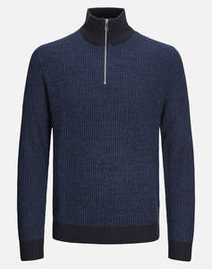 JJ REBEL JREBLIAM KNIT HALF ZIP