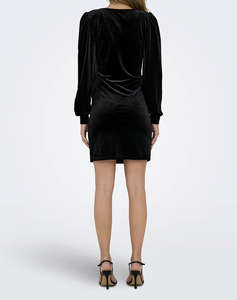 ONLY ONLSMOOTH LIFE L/S V-NECK DRESS JRS