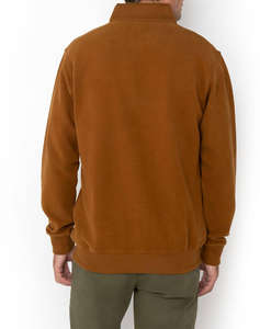 THE BOSTONIANS COTTON SWEATSHIRT HALF ZIP REGULAR FIT