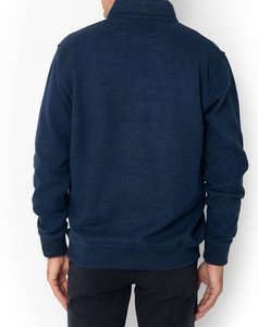 THE BOSTONIANS COTTON SWEATSHIRT HALF ZIP REGULAR FIT