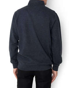 THE BOSTONIANS COTTON SWEATSHIRT HALF ZIP REGULAR FIT