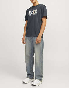 JACK&JONES JORPORTLAND BLOCK BRANDING SS CN LN