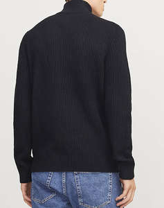 JJ REBEL JREBLIAM KNIT HALF ZIP