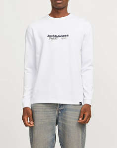 JACK&JONES JCOCHARLIE BRANDING TEE LS CREW NECK