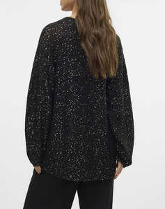 VERO MODA VMLEILANI NEW LS O-NECK LONG PULLOVE REP