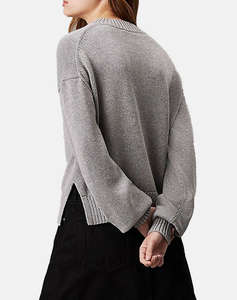 CALVIN KLEIN CK INTARSIA LOOSE SWEATER