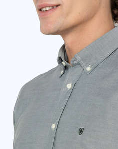 THE BOSTONIANS РИЗА OXFORD REGULAR FIT Plain OXFORD Button-down Regular Fit