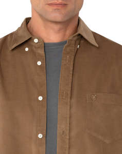 THE BOSTONIANS РИЗА ΚΟΤΛΕ REGULAR FIT PLAIN CORDUROY Button-down Regular FIT