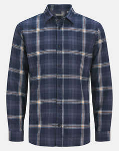 JJ REBEL JREBCHASE CHECK SHIRT LS