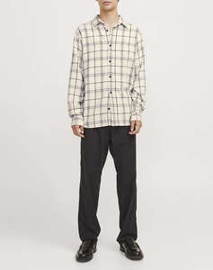 JJ REBEL JREBCHASE CHECK SHIRT LS