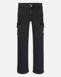 CALVIN KLEIN MR STRAIGHT CHARCOAL DENIM