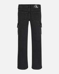 CALVIN KLEIN MR STRAIGHT CHARCOAL DENIM