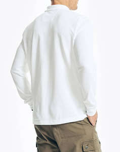 NAUTICA BLOUSE ПОЛО MM LS DECK POLO_SUSTAINABLE