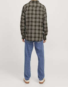 JJ REBEL JREBCHASE CHECK SHIRT LS