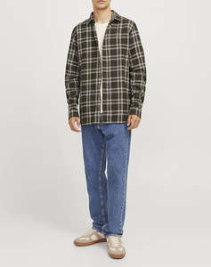 JJ REBEL JREBCHASE CHECK SHIRT LS